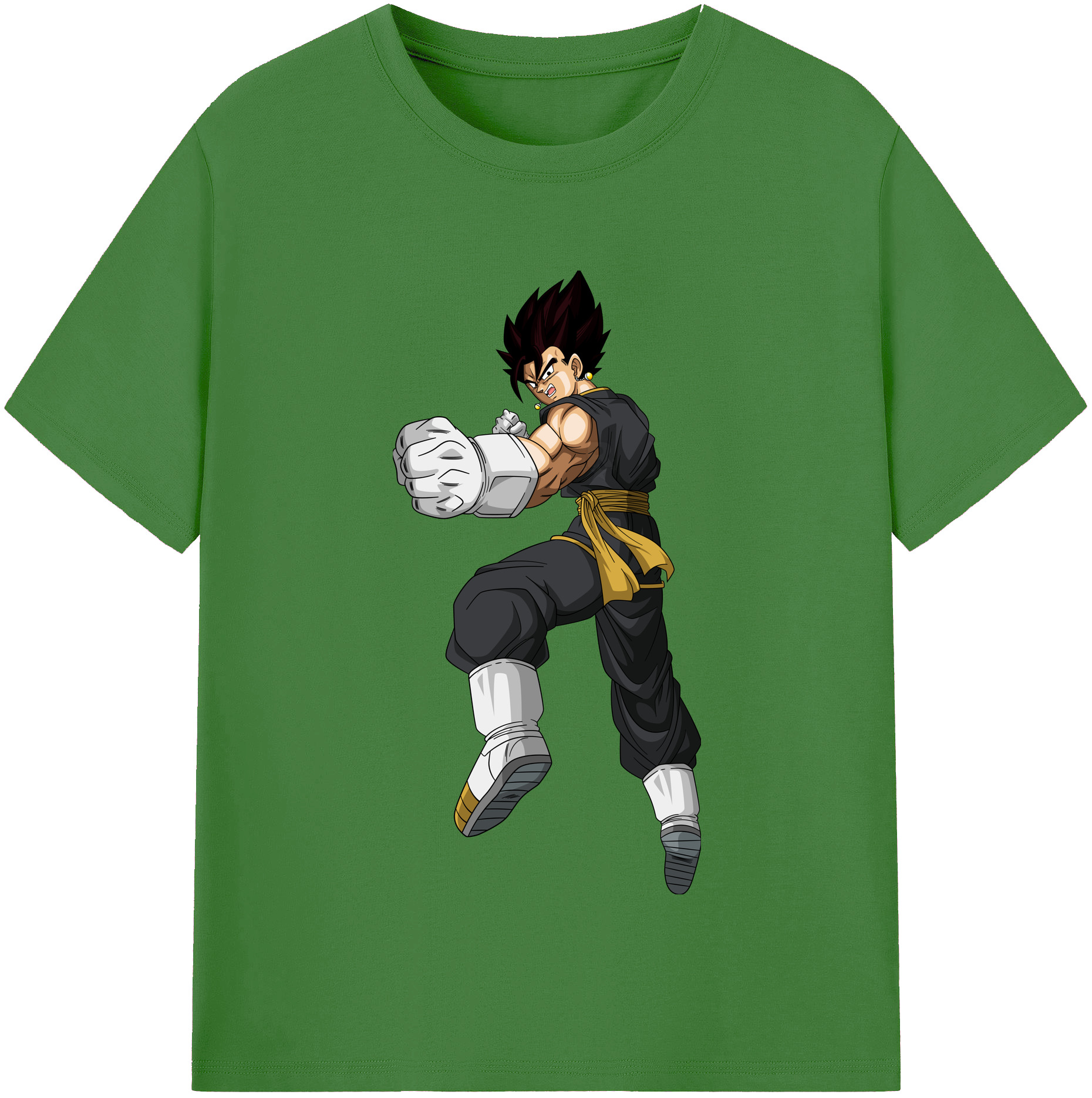 （画像用） ドラゴンボール ベジット DRAGON BALL Vegetto レディースカジュアルプリントTシャツ（綿100％）